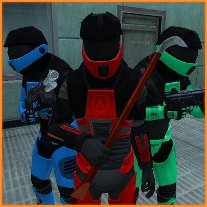 Colorable Black Mesa HEV Suit Pack